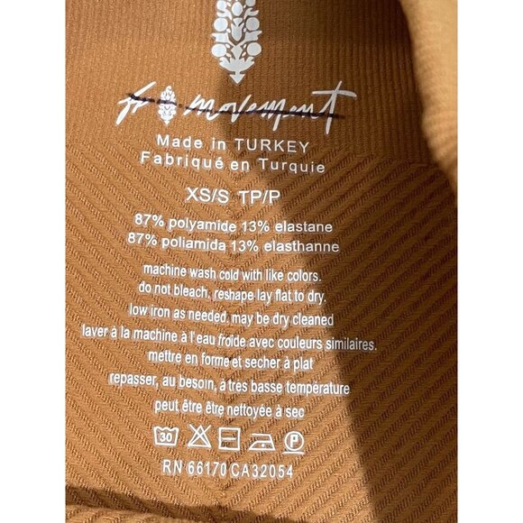 FREE PEOPLE FP MOVEMENT Free Throw Muscle Tank Heather Brown XS/S - Picture 13 of 15